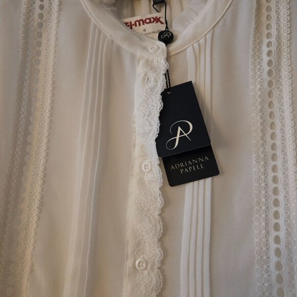 Adrianna Papell Blouse - NWT - Picture 5 of 8
